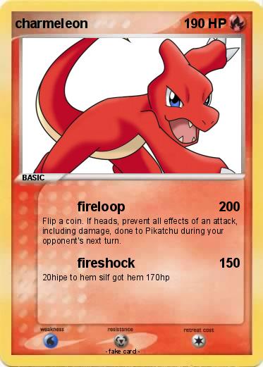 Pokemon charmeleon