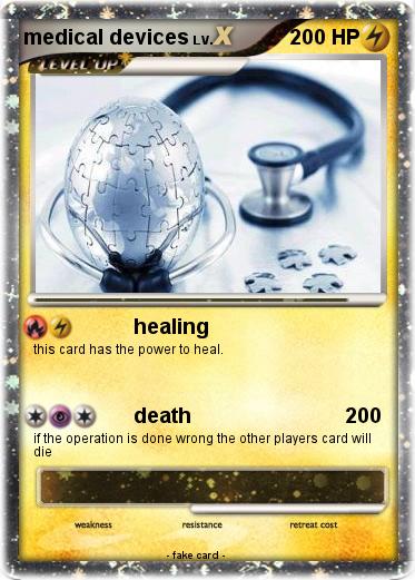 Pokemon medical devices