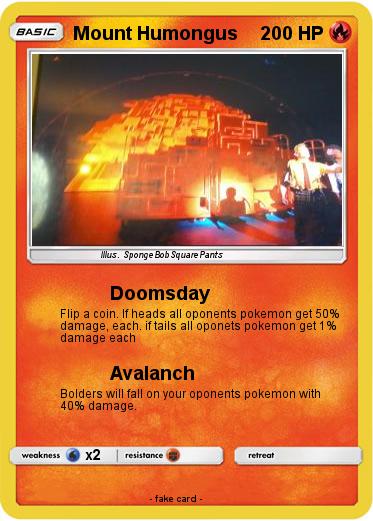 Pokemon Mount Humongus