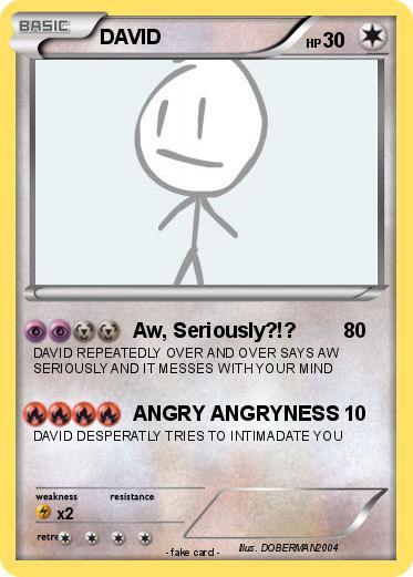 Pokemon DAVID