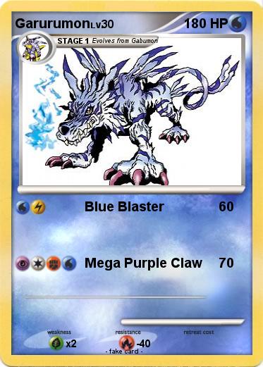 Pokemon Garurumon