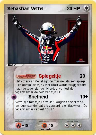Pokemon Sebastian Vettel