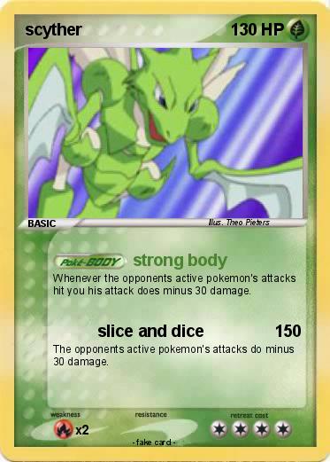 Pokemon scyther