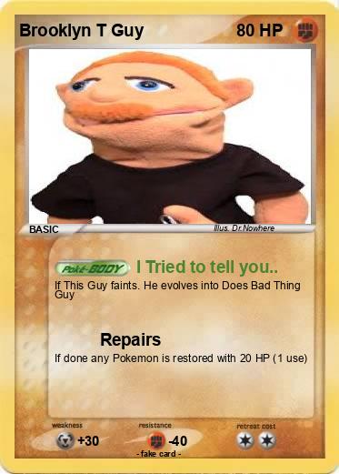 Pokemon Brooklyn T Guy