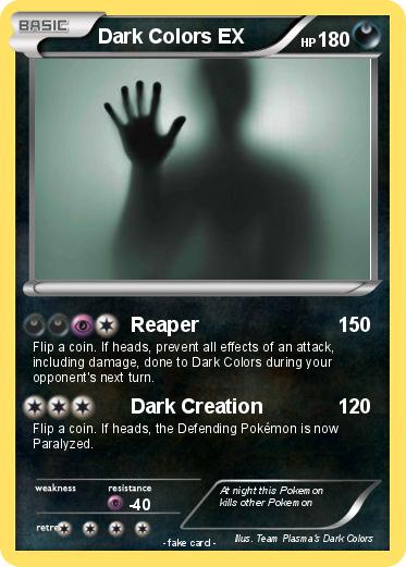 Pokemon Dark Colors EX
