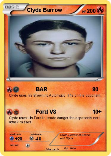 Pokemon Clyde Barrow