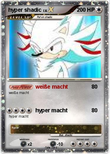 Pokemon hyper shadic
