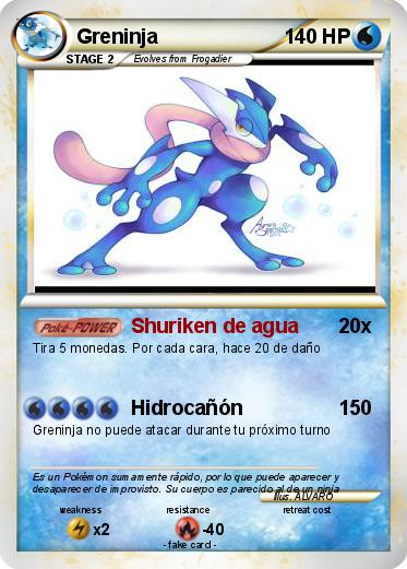 Pokemon Greninja