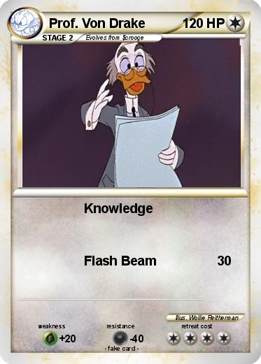 Pokemon Prof. Von Drake