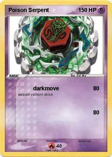 Pokemon Poison Serpent