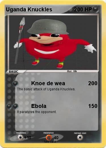 Pokemon Uganda Knuckles