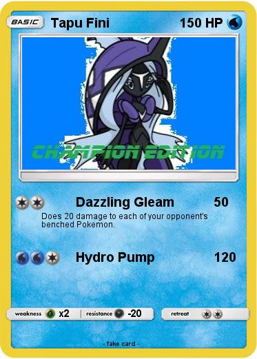 Pokemon Tapu Fini