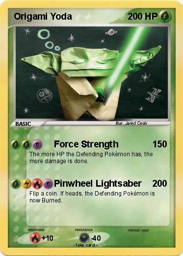 Pokemon Origami Yoda