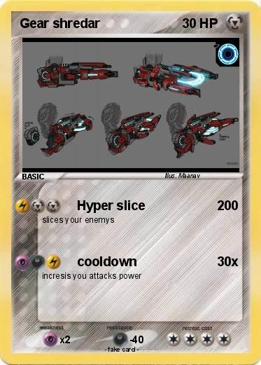 Pokemon Gear shredar
