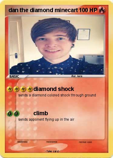 Pokemon dan the diamond minecart