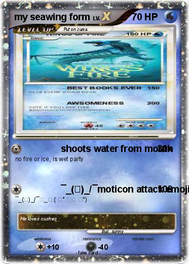Pokemon my seawing form