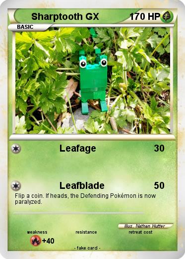 Pokemon Sharptooth GX