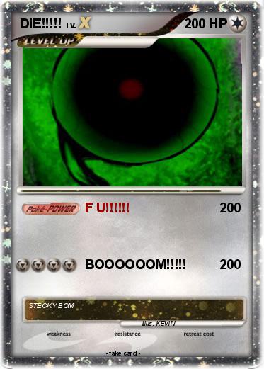 Pokemon DIE!!!!!