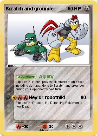 Pokemon Scratch and grounder