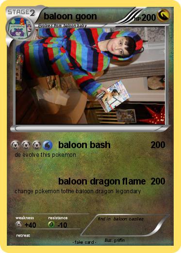 Pokemon baloon goon