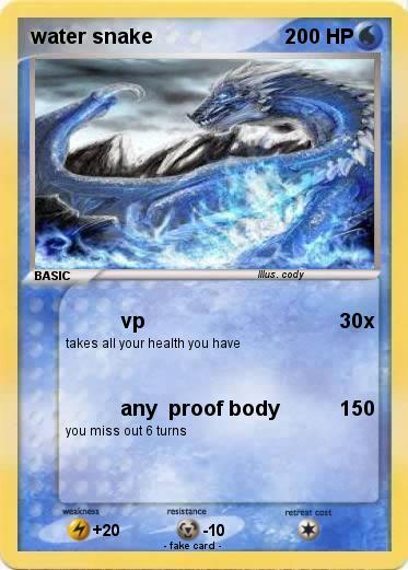 Pokemon water snake