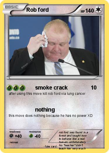 Pokemon Rob ford