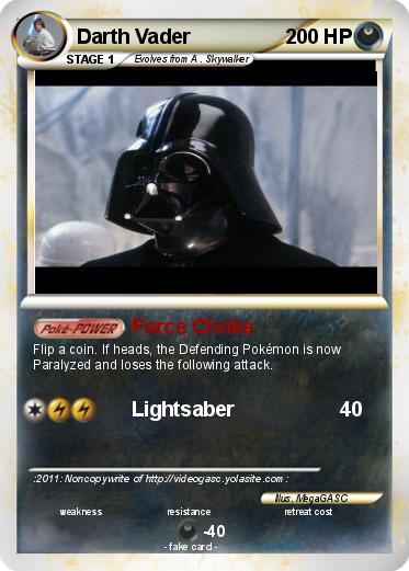 Pokemon Darth Vader