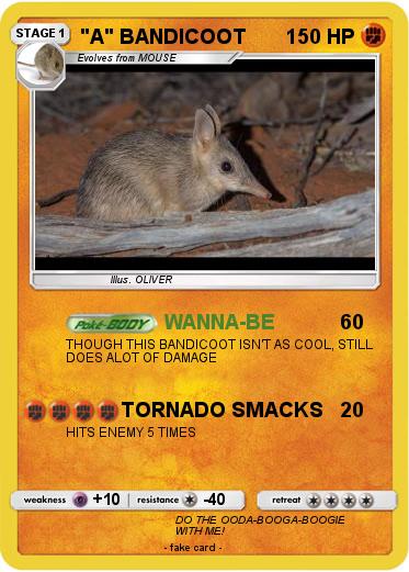 Pokemon "A" BANDICOOT