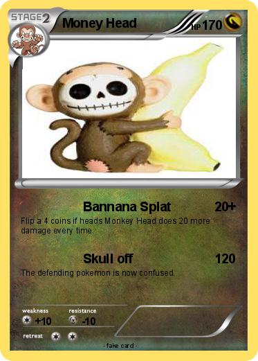Pokemon Money Head