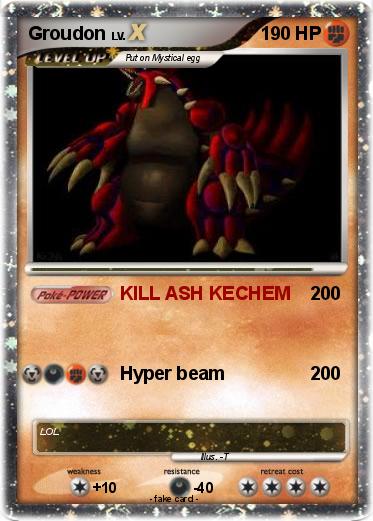 Pokemon Groudon