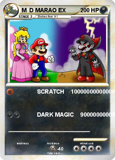 Pokemon M  D MARAO EX