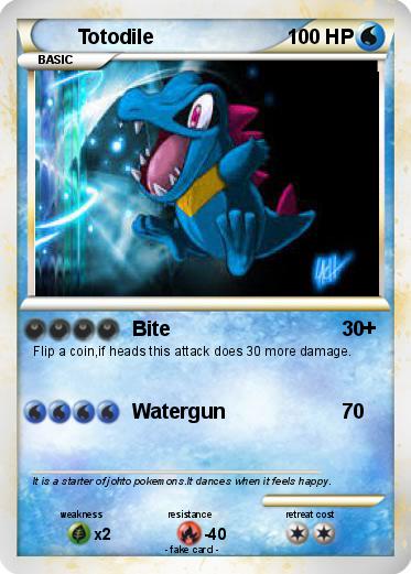 Pokemon Totodile