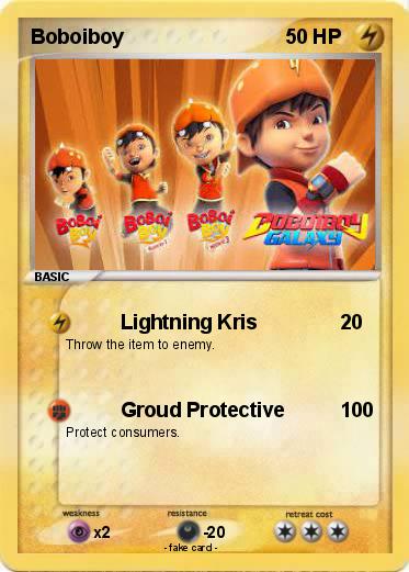 Pokemon Boboiboy