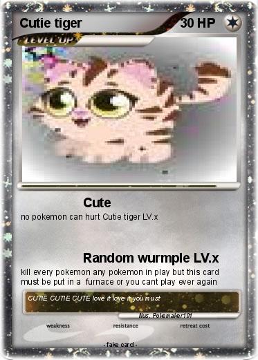 Pokemon Cutie tiger                                                                                                                          0