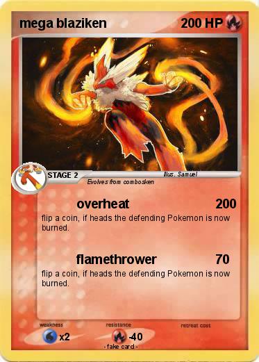 Pokemon mega blaziken