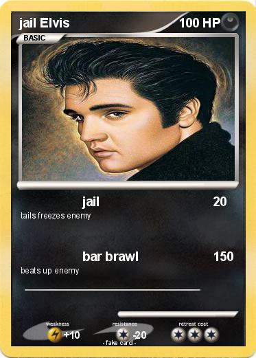 Pokemon jail Elvis