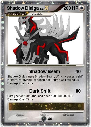 Pokemon Shadow Dialga
