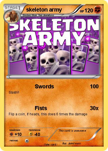 Pokemon skeleton army