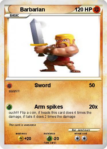Pokemon Barbarian
