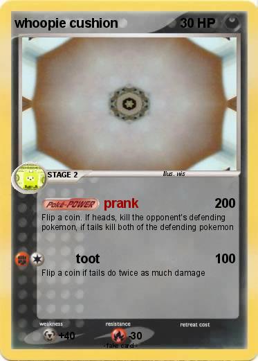 Pokemon whoopie cushion