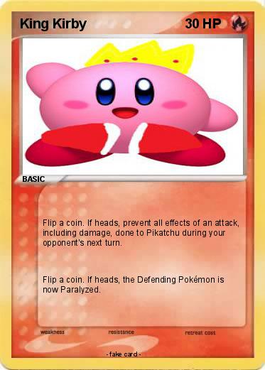 Pokemon King Kirby