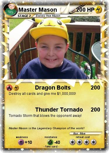 Pokemon Master Mason