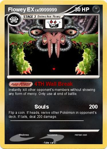 Pokemon Flowey EX
