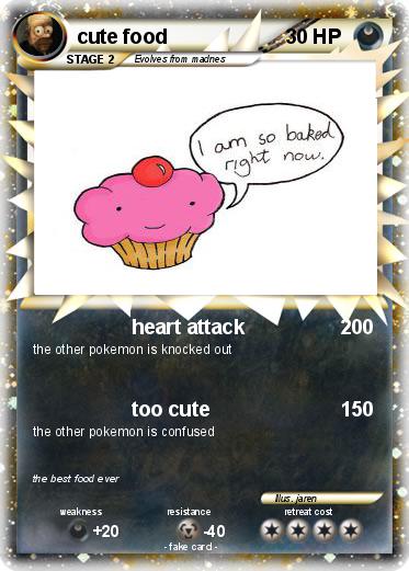 Pokemon cute food