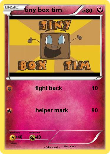 Pokemon tiny box tim