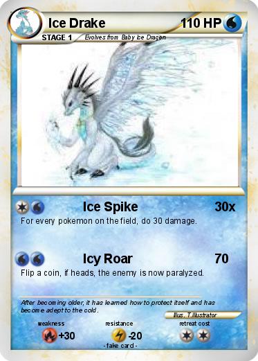 Pokemon Ice Drake