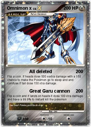 Pokemon Omnimon x