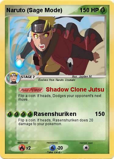 Pokemon Naruto (Sage Mode)
