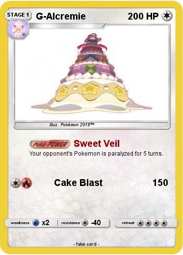 Pokemon G-Alcremie