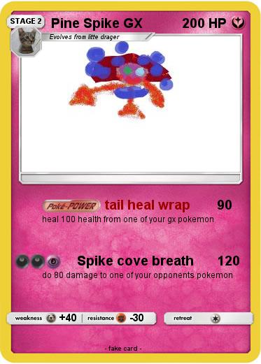 Pokemon Pine Spike GX